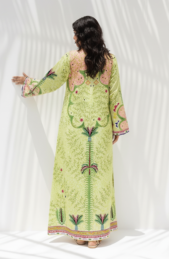 Nayla Verde Kaftan