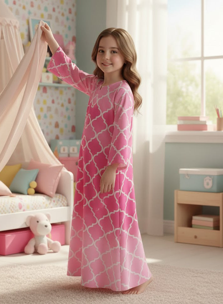 Ruby Blossom Jalabiya