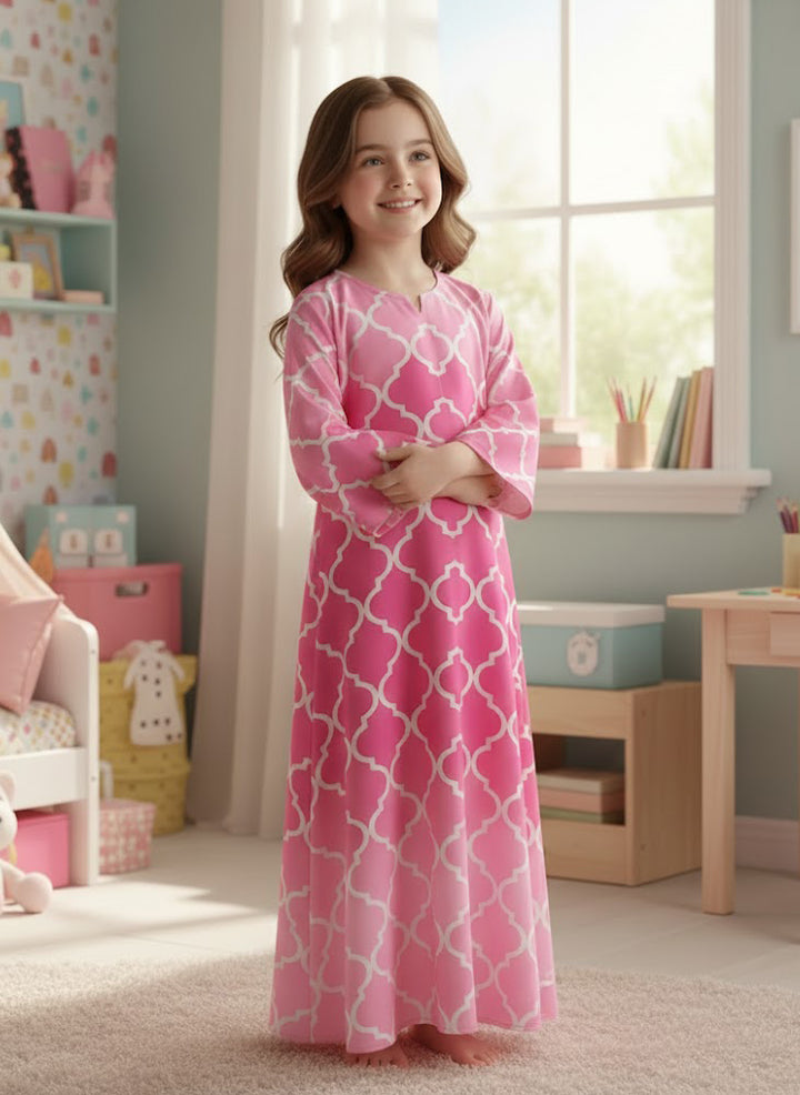 Ruby Blossom Jalabiya
