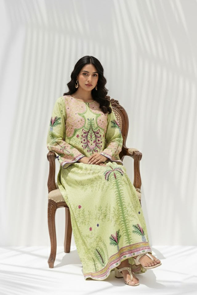 Nayla Verde Kaftan