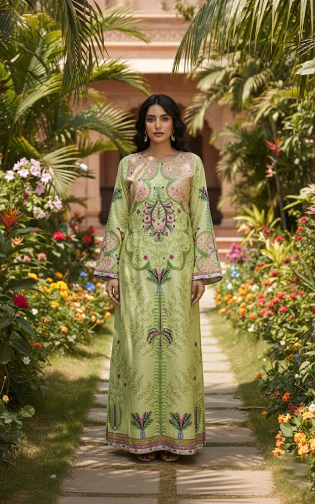 Nayla Verde Kaftan