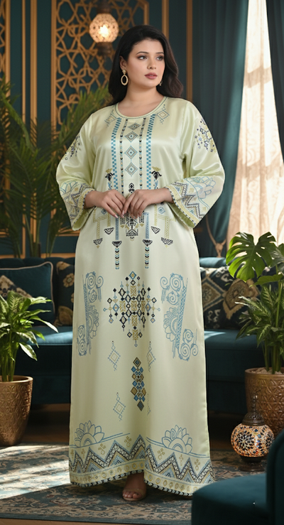 Elara Mist Kaftan