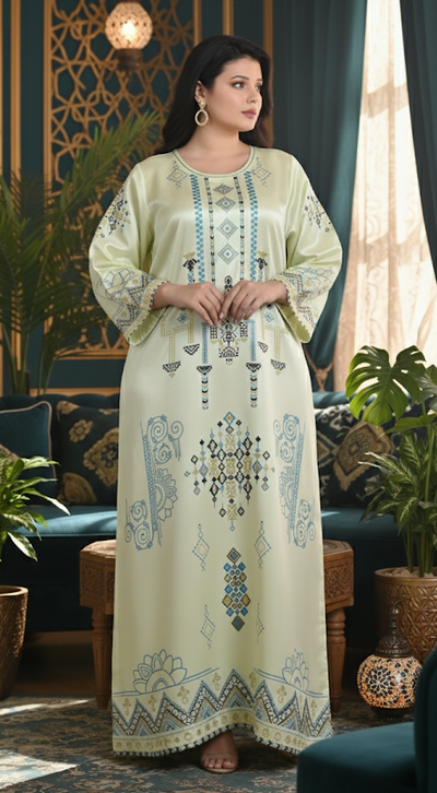 Elara Mist Kaftan