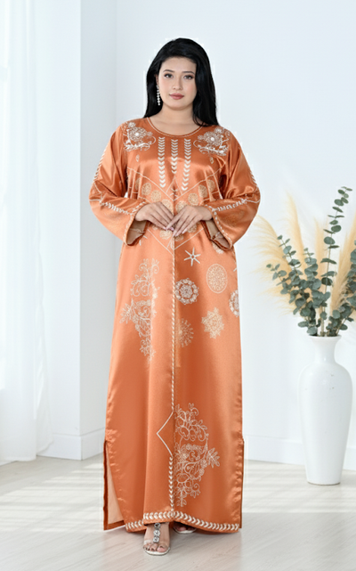 Amber Elegance Kaftan