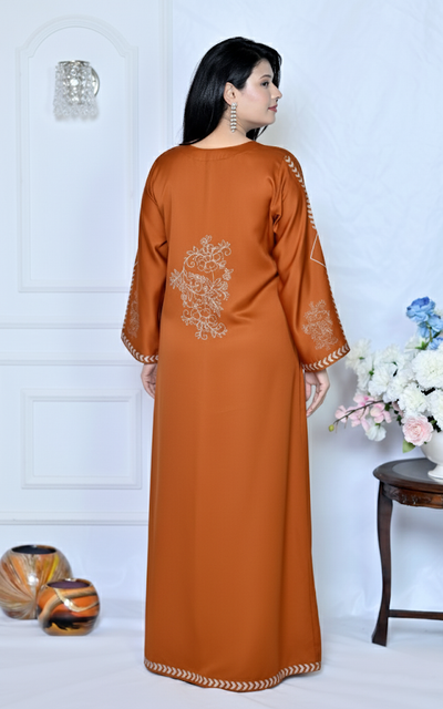 Amber Elegance Kaftan