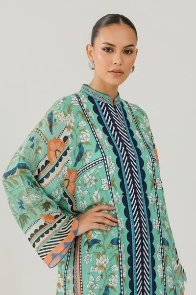 Jasmine Verde Kaftan